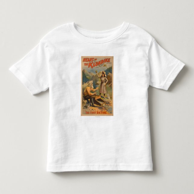 Heart of the Klondike Gold Mining Theatre Toddler T-shirt (Front)