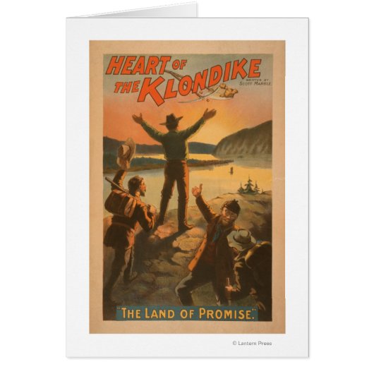 Heart of the Klondike "Land of Promise" Mining Cards (Front)