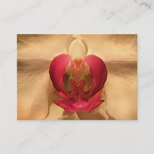 Heart of the Orchid ATC Business Card Template
