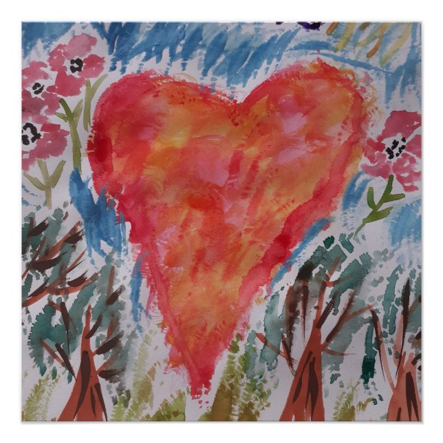Heart of the Planet Glossy Poster (Front)