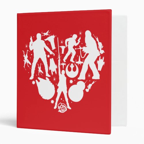Heart of the Resistance 3 Ring Binder