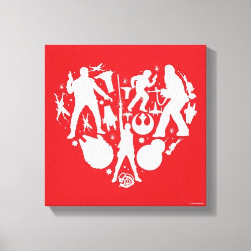 Heart of the Resistance Canvas Print