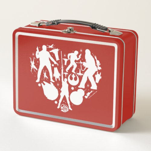 Heart of the Resistance Metal Lunch Box