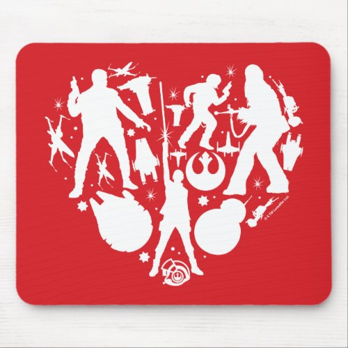 Heart of the Resistance Mouse Pad