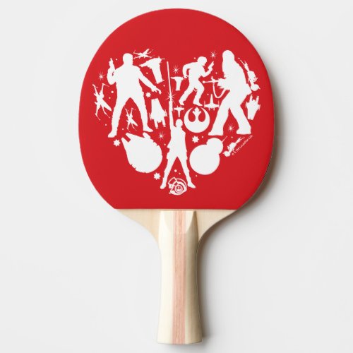 Heart of the Resistance Ping Pong Paddle