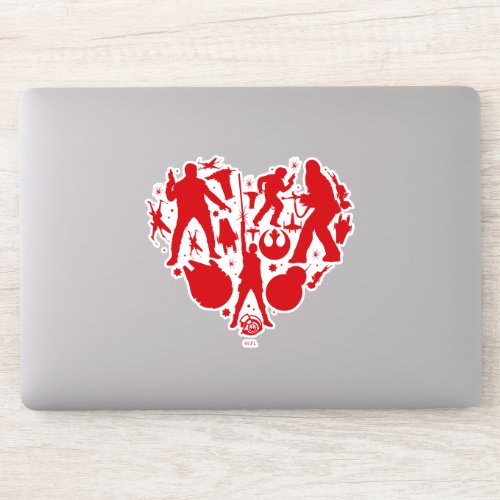 Heart of the Resistance Sticker