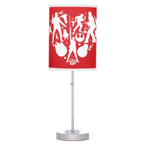 Heart of the Resistance Table Lamp