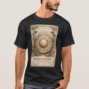 Heart of the Sun Solar Disk Ancient Africa T-Shirt
