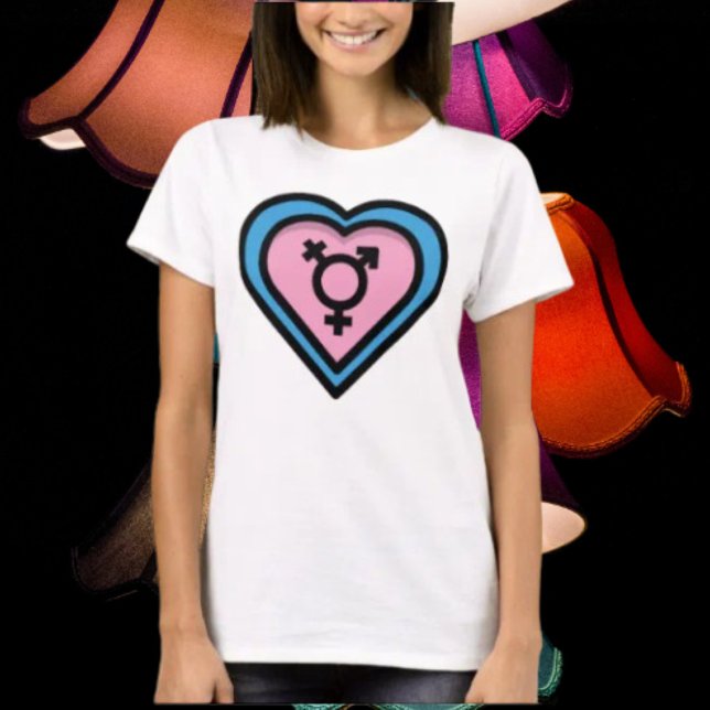 Heart of Trans Pride Tee (Creator Uploaded)