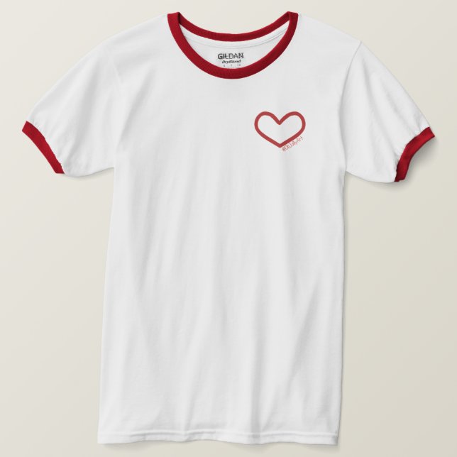 Heart OliJollyArt shirt (Design Front)