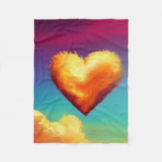 Heart on Fire Blanket