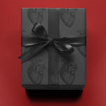 Heart on Gray |  Wrapping Paper