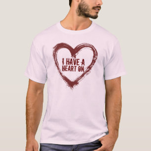 Heart On T-Shirt