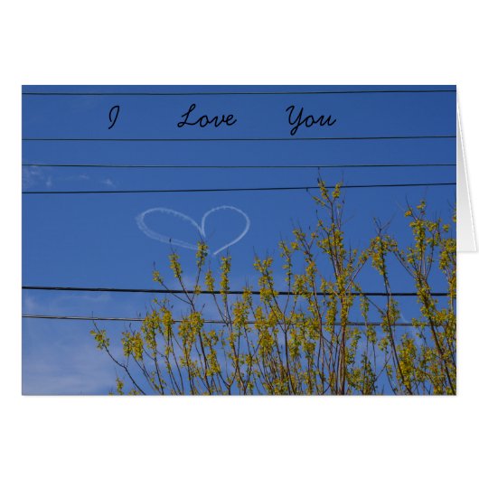 Heart on the sky cards (Front Horizontal)