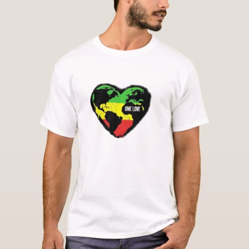 heart one love T_Shirt