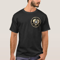Heart Over Heart Memorial | Add Photo T-Shirt