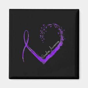 Heart Overdose Awareness Magnet