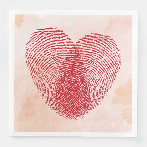 Heart Paper Dinner Napkins