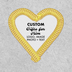 HEART PATCH Custom Gifts for Him