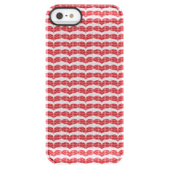 Heart pattern 2 uncommon iPhone case (Back)