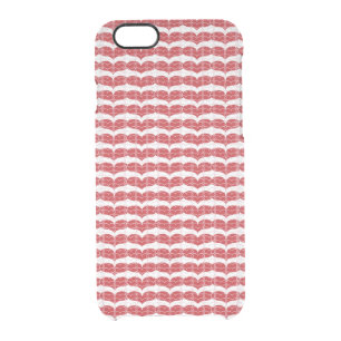 Heart pattern 2 clear iPhone 6/6S case