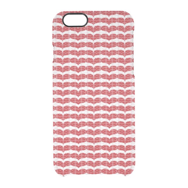 Heart pattern 2 uncommon iPhone case (Back)