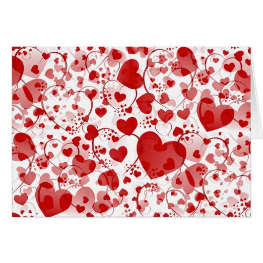 HEART pattern ART 7 Cards (Front Horizontal)