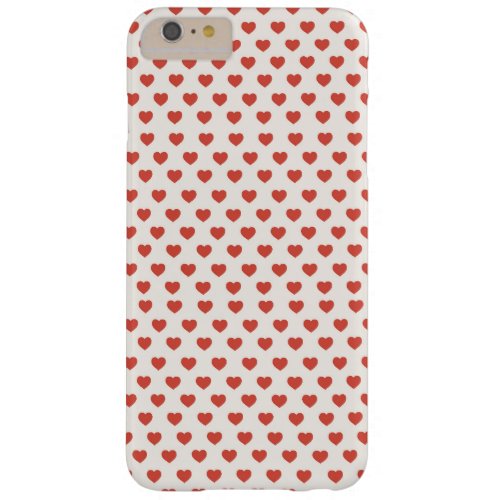 Heart Pattern Barely There iPhone 6 Plus Case