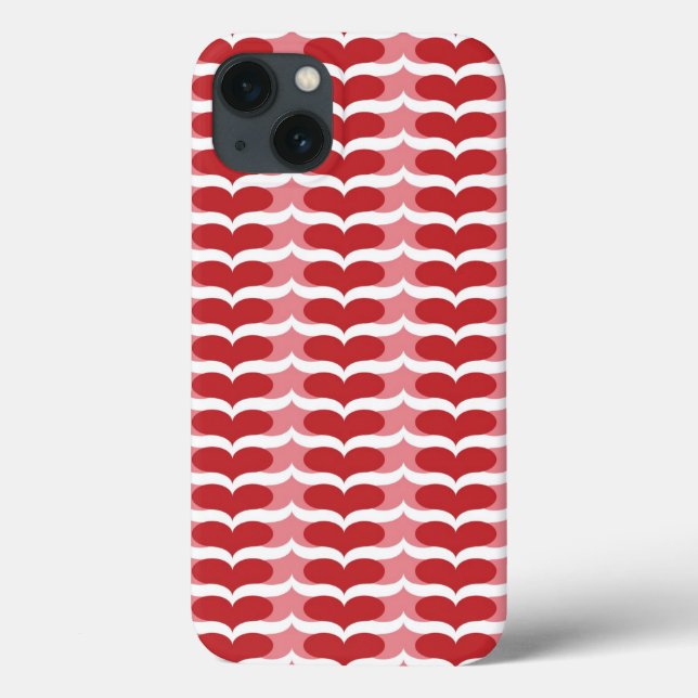 Heart pattern Case-Mate iPhone case (Back)