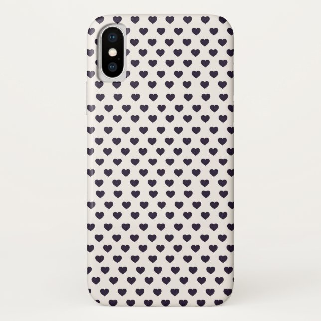 Heart Pattern Case-Mate iPhone Case (Back)