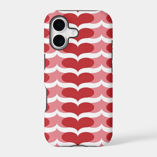 Heart pattern Case-Mate iPhone case (Back)