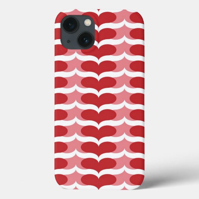 Heart pattern Case-Mate iPhone case (Back)