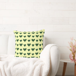 heart pattern cushion pillow