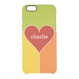 Heart Pattern custom monogram phone cases