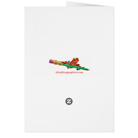 Heart pattern custom Valentine's Card (Back)