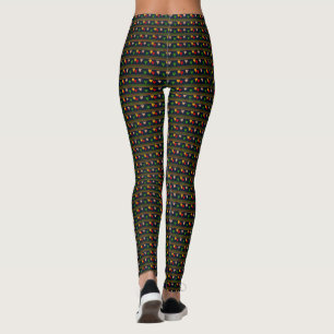 Heart Pattern Elegant  Leggings