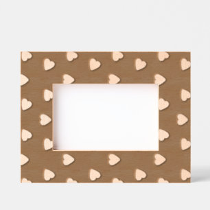 Heart Pattern Engraved Frames