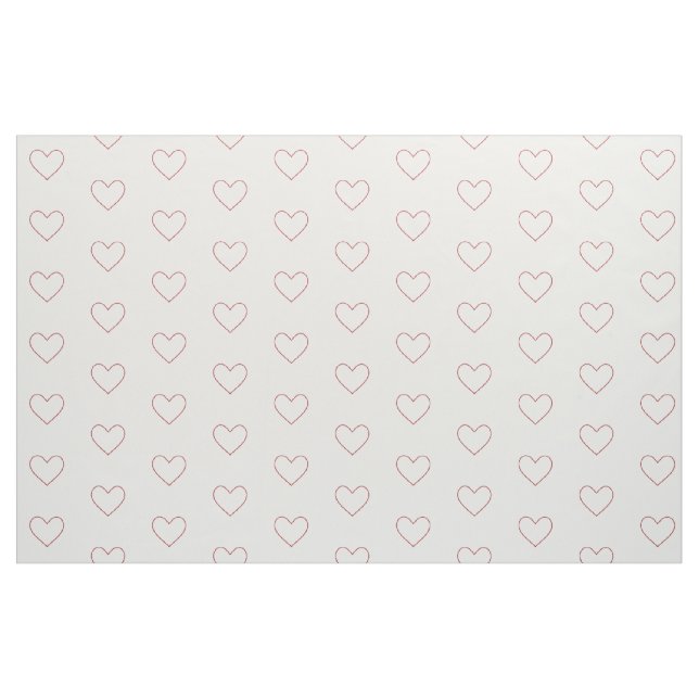 Heart Pattern Fabric (Fat Quarter)