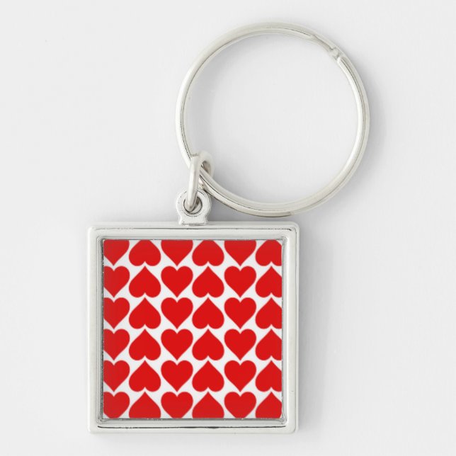 HEART PATTERN KEYCHAIN (Front)