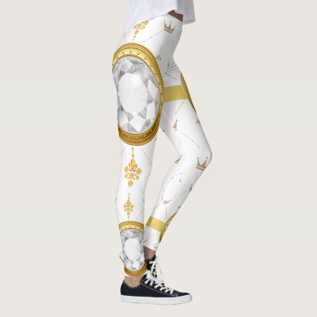 HEART  PATTERN LEGGINGS (Right)
