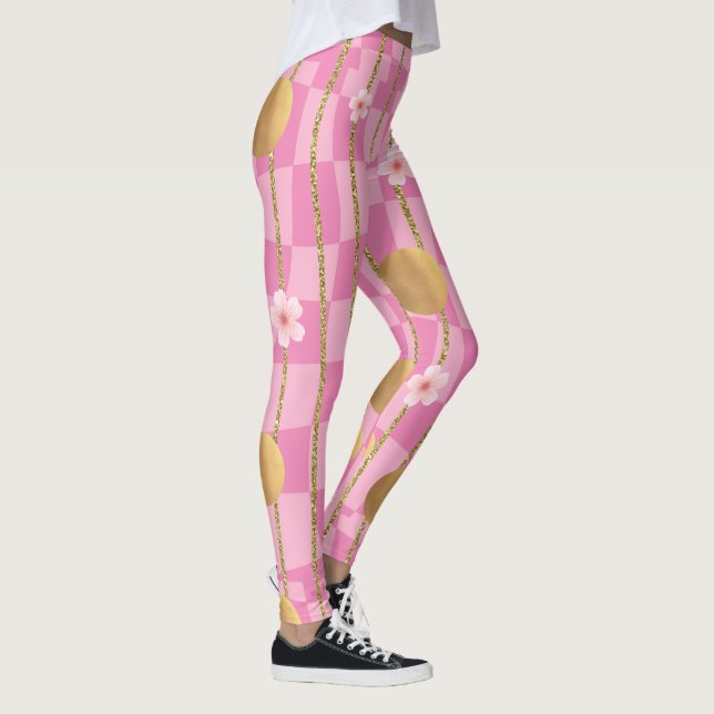 HEART  PATTERN LEGGINGS (Right)