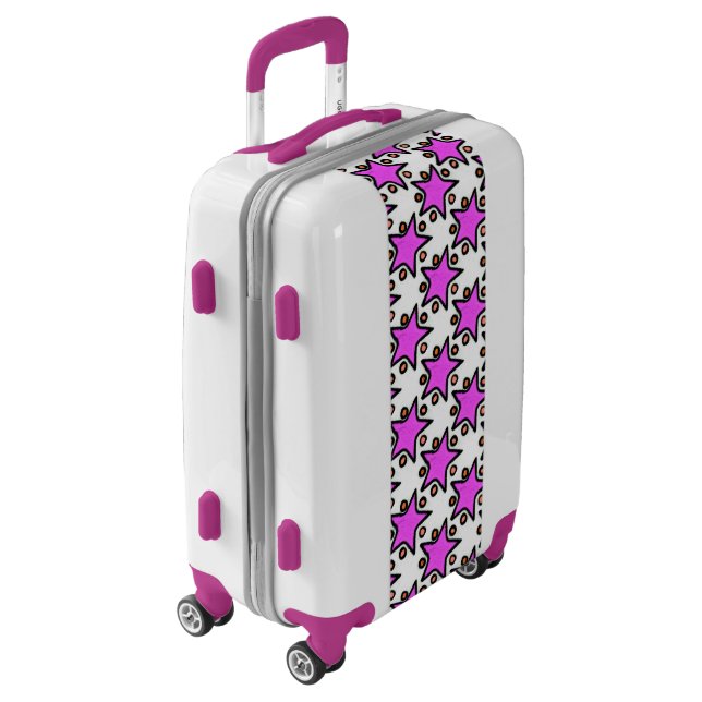 Heart Pattern Luggage (Rotated Left)