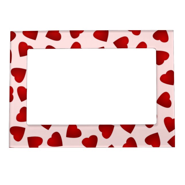 Heart Pattern Magnetic Frame (Front)