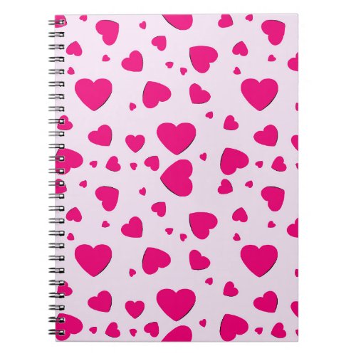 Heart pattern  notebook