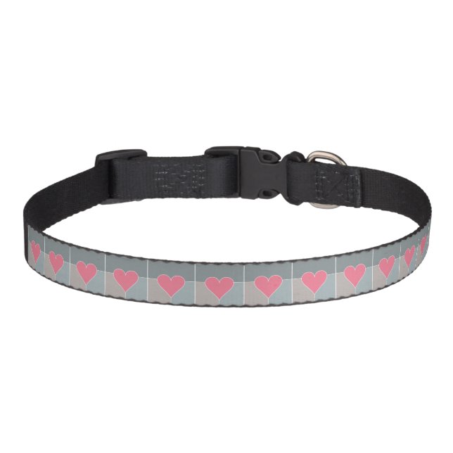 Heart Pattern pet collars (Front)