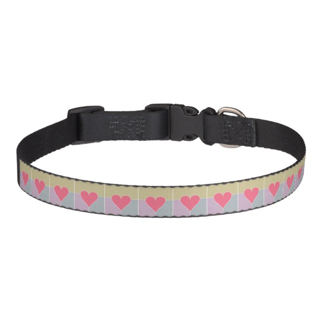 Heart Pattern pet collars (Front)