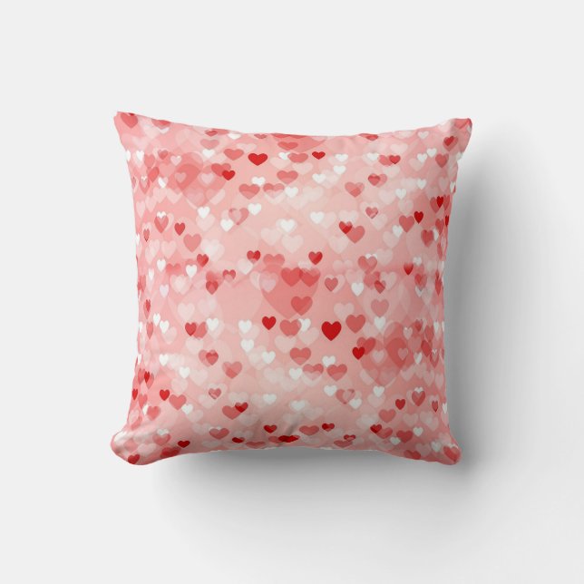 Heart Pattern Pillow (Front)