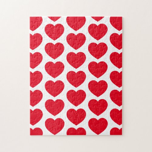 Heart Pattern Valentine Frustrating Jigsaw Puzzle