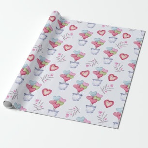 Heart Pattern Wrapping Paper