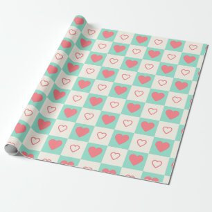Heart Pattern Wrapping Paper